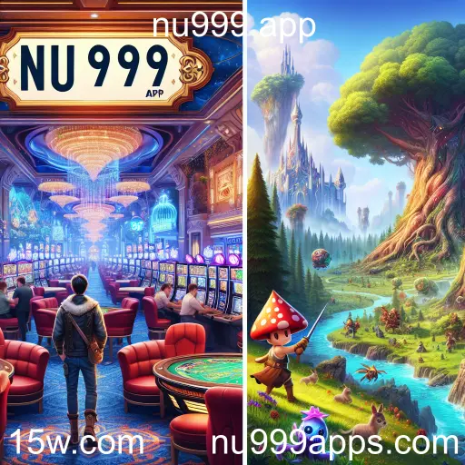 Catálogo nu999 app 2.547 jogos - Pragmatic Play, Evolution, NetEnt